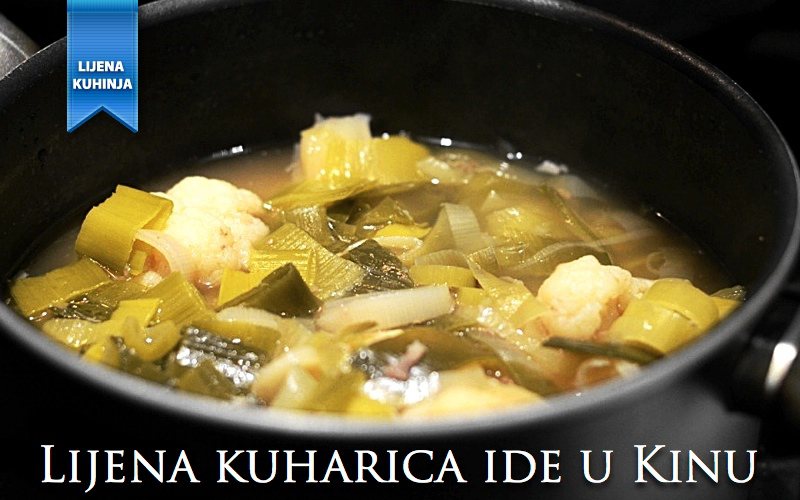 Lijena kuharica ide u Kinu