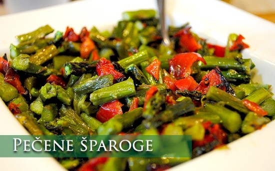Pečene šparoge