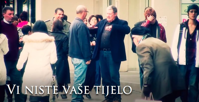 Vi niste vaše tijelo