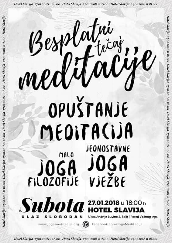 Meditacija 27.01.2018