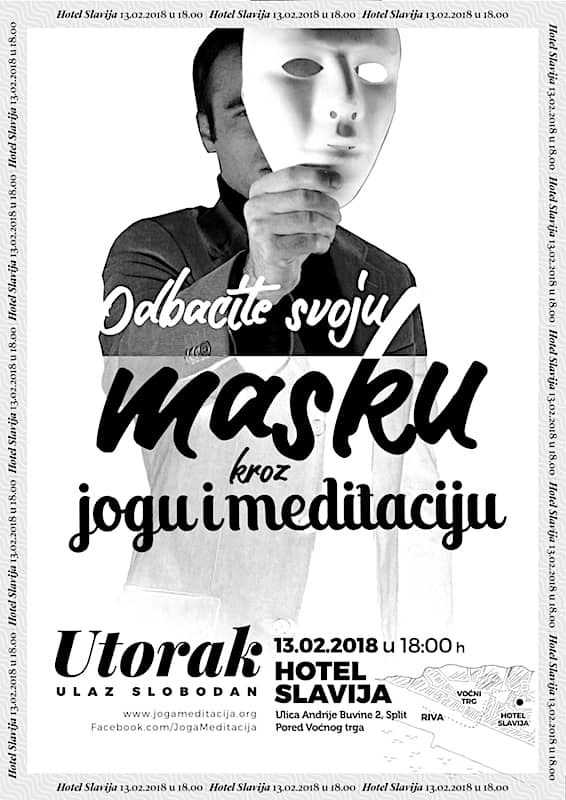 Odbacite svoju masku kroz jogu i meditaciju 13.02.2018