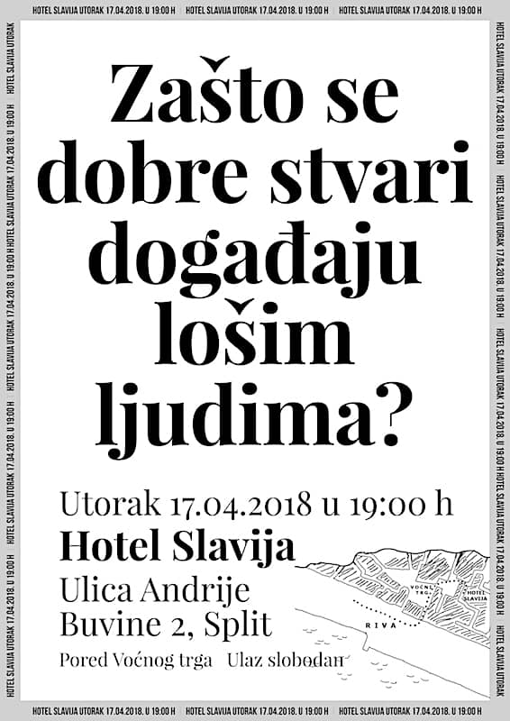 Zašto se dobre stvari događaju lošim ljudima? 17.04.2018