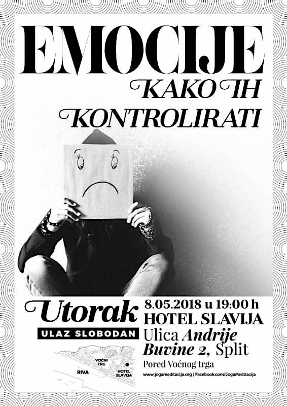 Emocije, kako ih kontrolirati 8.05.2018